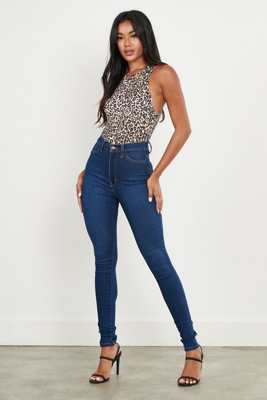 High Waisted Classic Skinny - Brenlee The  Boutique 