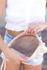 Naya Crochet Tassel Clutch