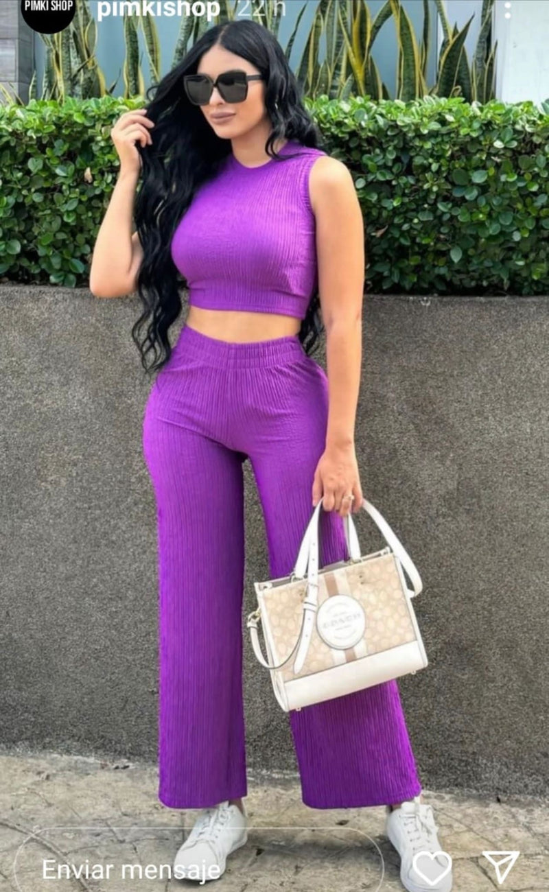 Neon purple set