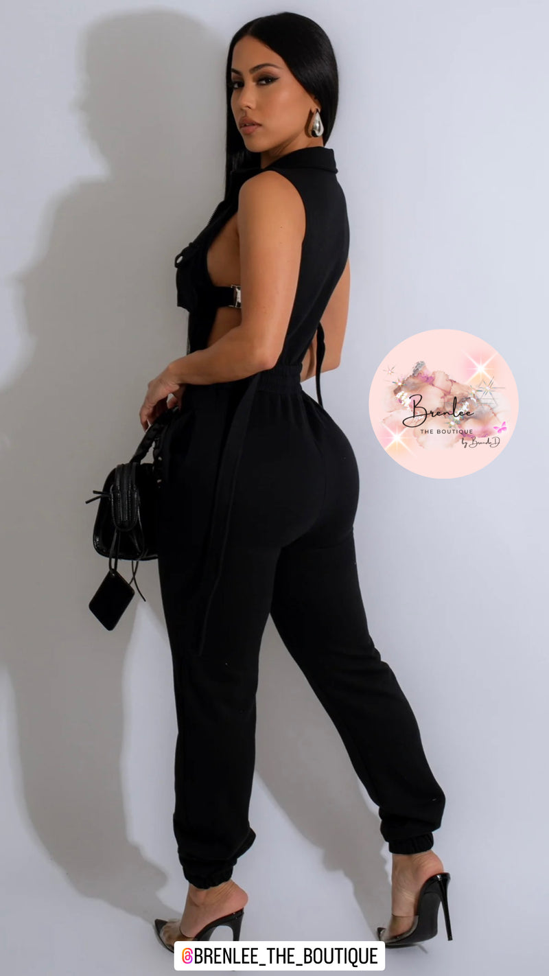 Black Sexy Jumper - Brenlee The  Boutique 