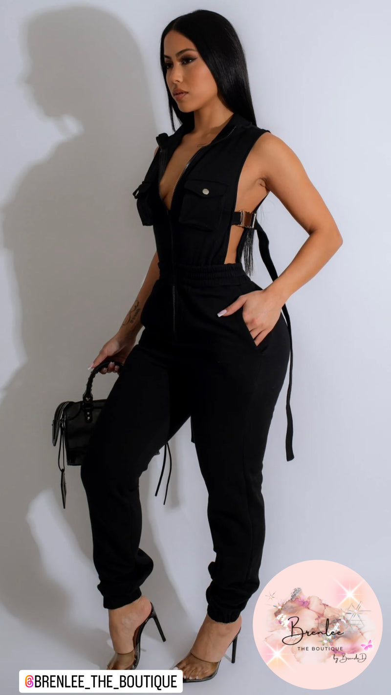 Black Sexy Jumper - Brenlee The  Boutique 