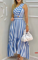 Feel the wind maxi dress