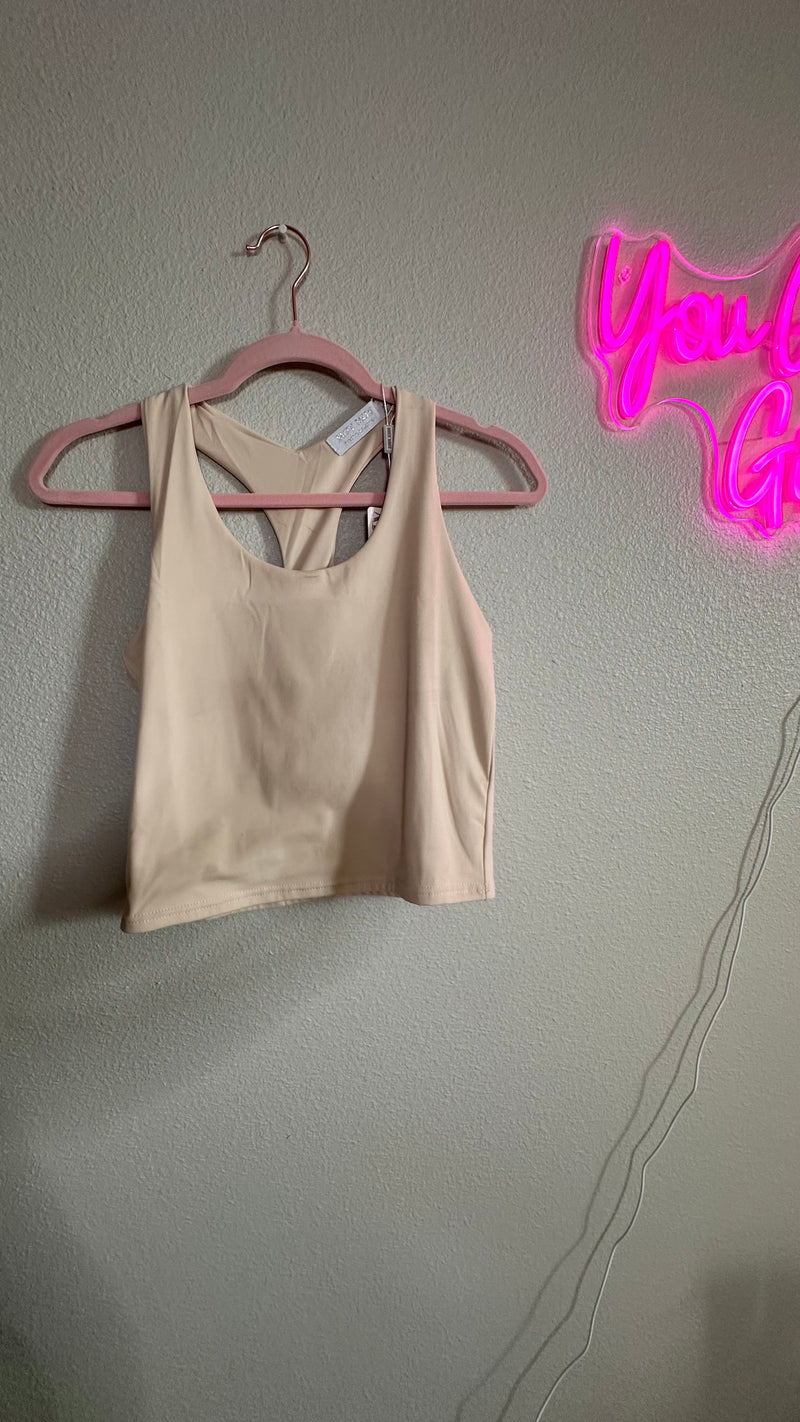 BASIC NUDE/ BLUSH TOP - Brenlee The  Boutique 