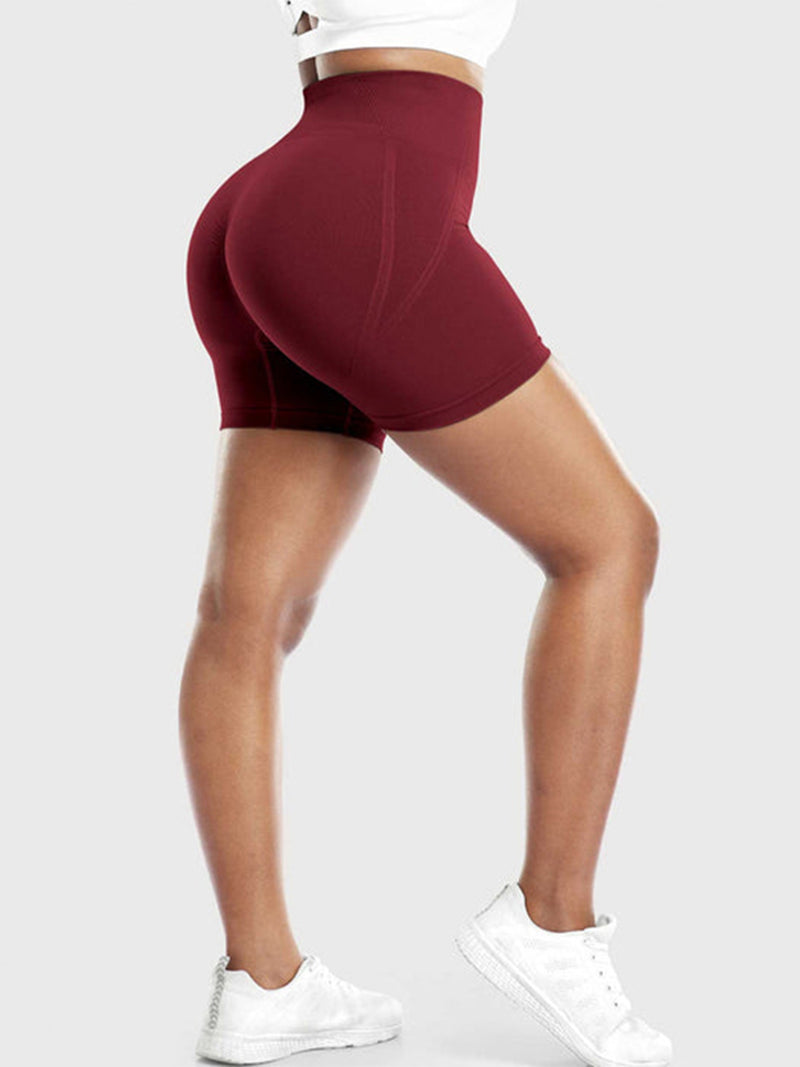 High Waist Active Shorts