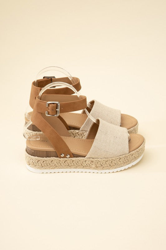 TOPIC-S Espadrille Ankle strap Sandals - Brenlee The  Boutique 