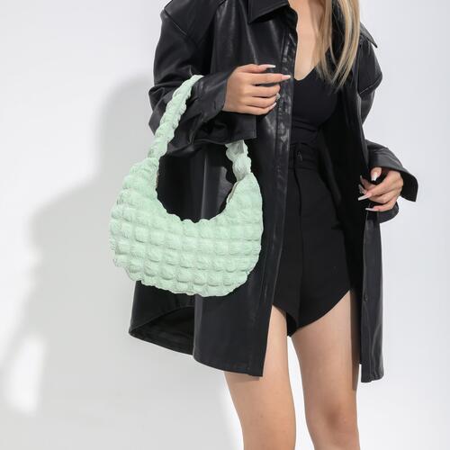 Small Texture Handbag - Brenlee The  Boutique 