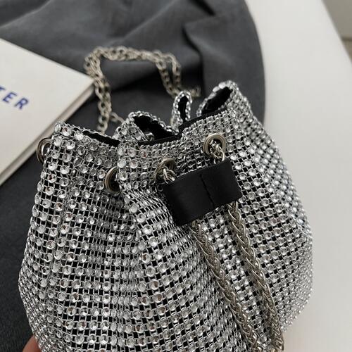 Rhinestone Detail Crossbody Bag - Brenlee The  Boutique 