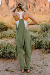 Double Take  V-Neck Sleeveless Jumpsuit with Pocket - Brenlee The  Boutique 